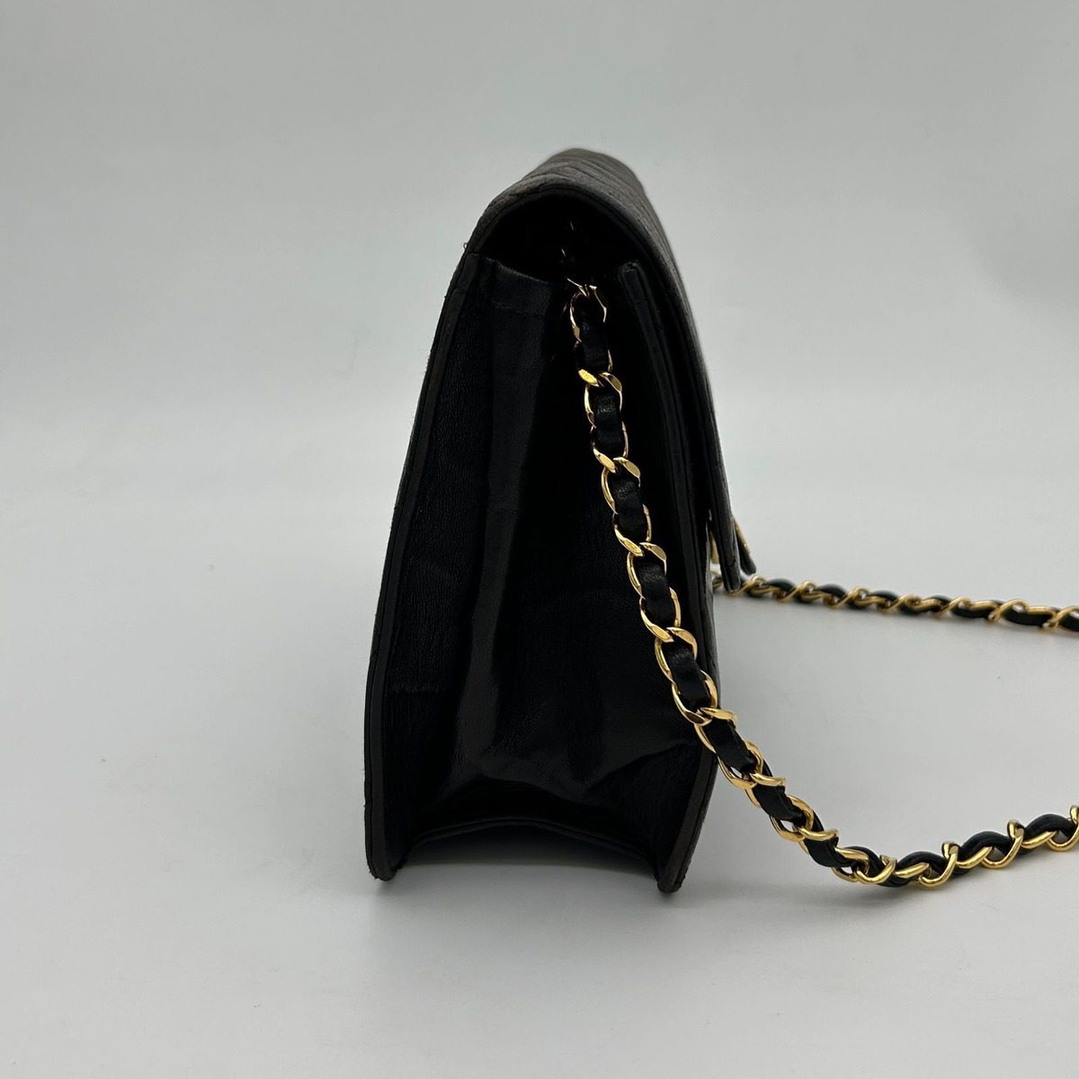 Chanel Quilted Push Lock Chain Shoulder Bag — view 4