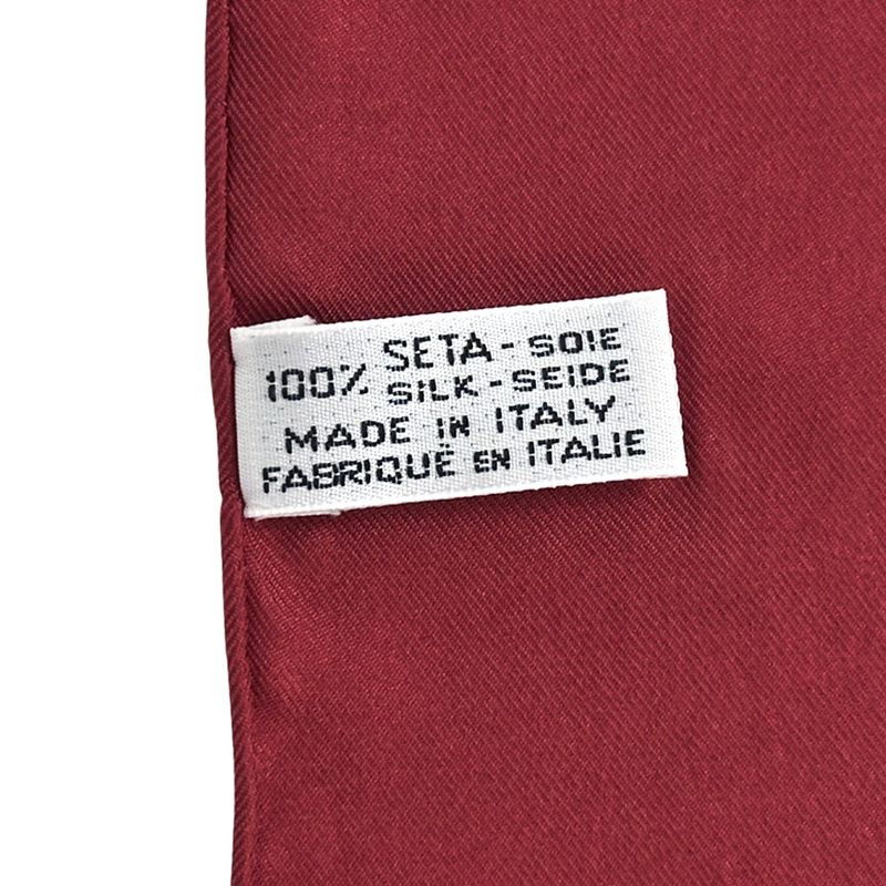 Chanel Scarf Women's Brand Coco Mark Silk Red Yellow Large Grape Tassel Autumn