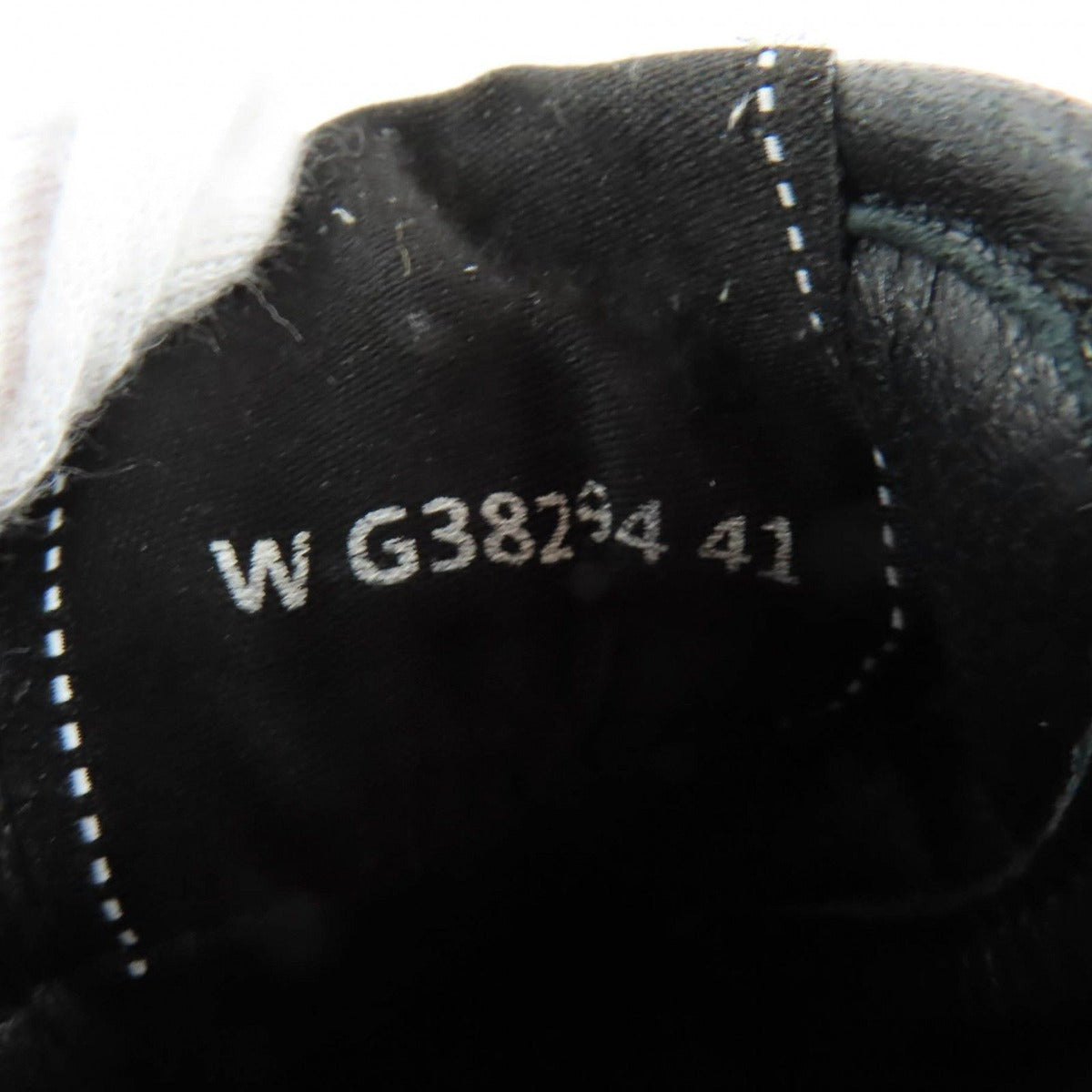 Chanel CC Logo Leather Lace Up Mesh Sneakers Off White 41 — view 10