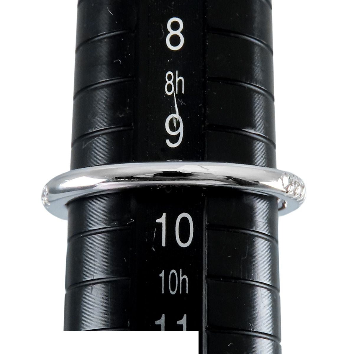 Hermes Echappee Ring White Gold 18K Diamond PM 50 — view 8