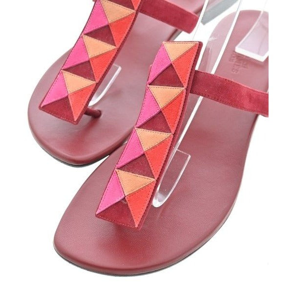 Hermes Sandals Red — view 5