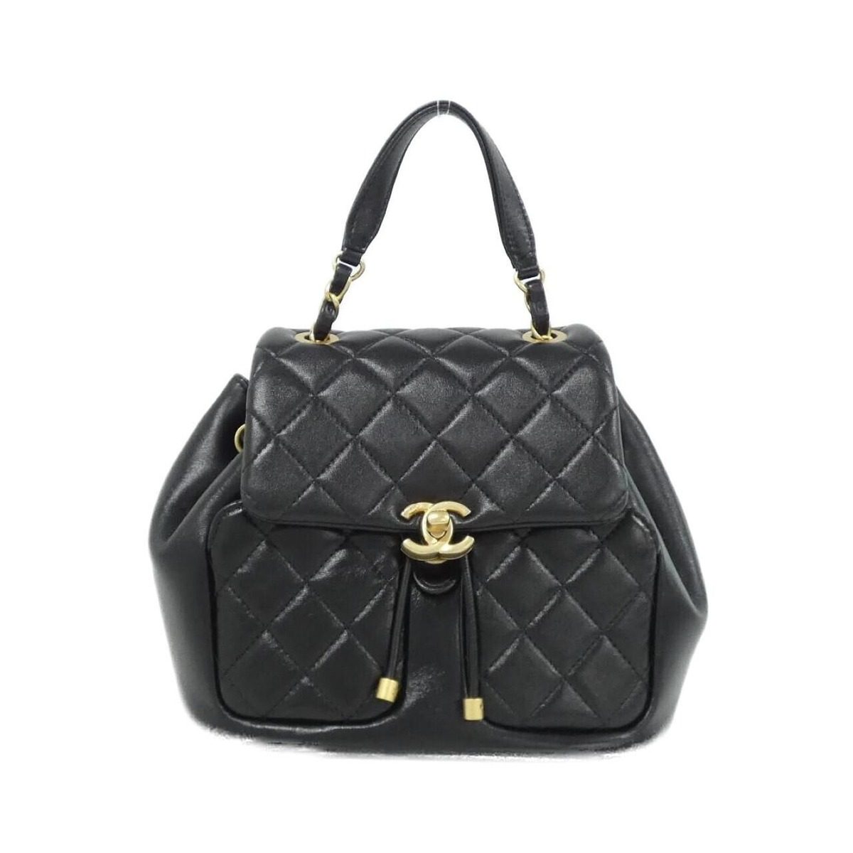 Chanel Backpack Sac Black