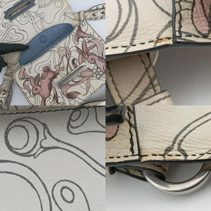 Prada Rabbit Print Multicolor Leather 25