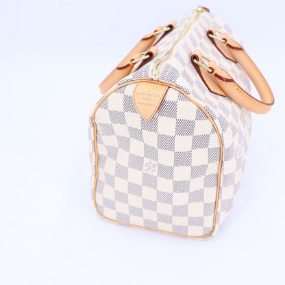 Louis Vuitton Mie Azure Speedy 25 Handbag Mini Boston Bag N41534