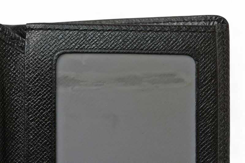Louis Vuitton Bifold Wallet Billfold Louis Vuitton Foldable Wallet Taiga Ardoise