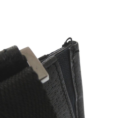 Gucci 27639 GG Canvas Leather Black Shoulder Bag Black 1047 Gucci