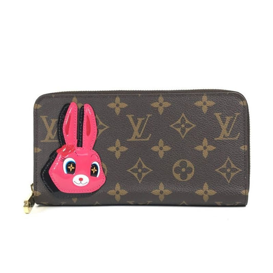 Louis Vuitton Long Zippy Wallet Monogram Canvas Brown