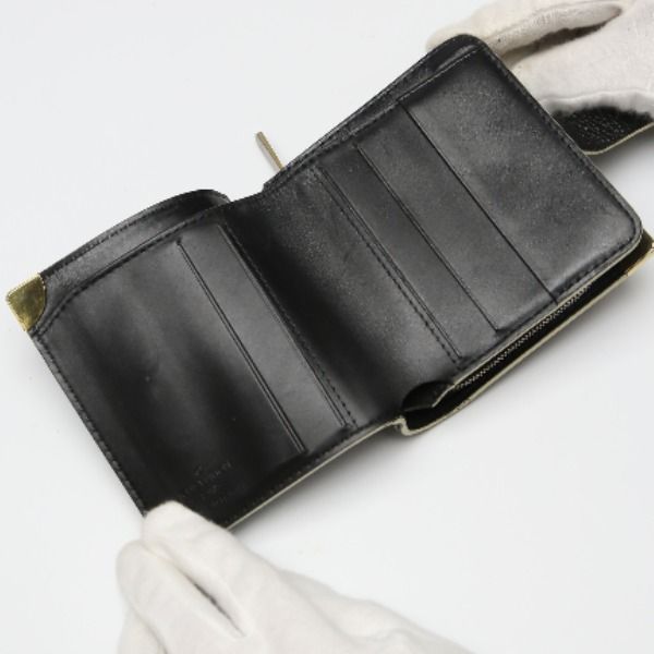 Louis Vuitton M91828 Suhari Zipper Coin Purse Compact Zip Bifold Wallet Louis