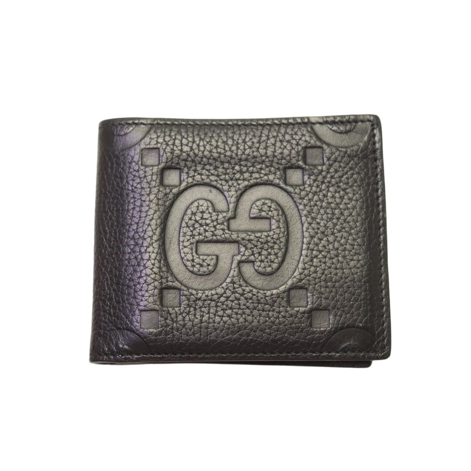 Gucci Jumbo GG Leather Bifold Wallet