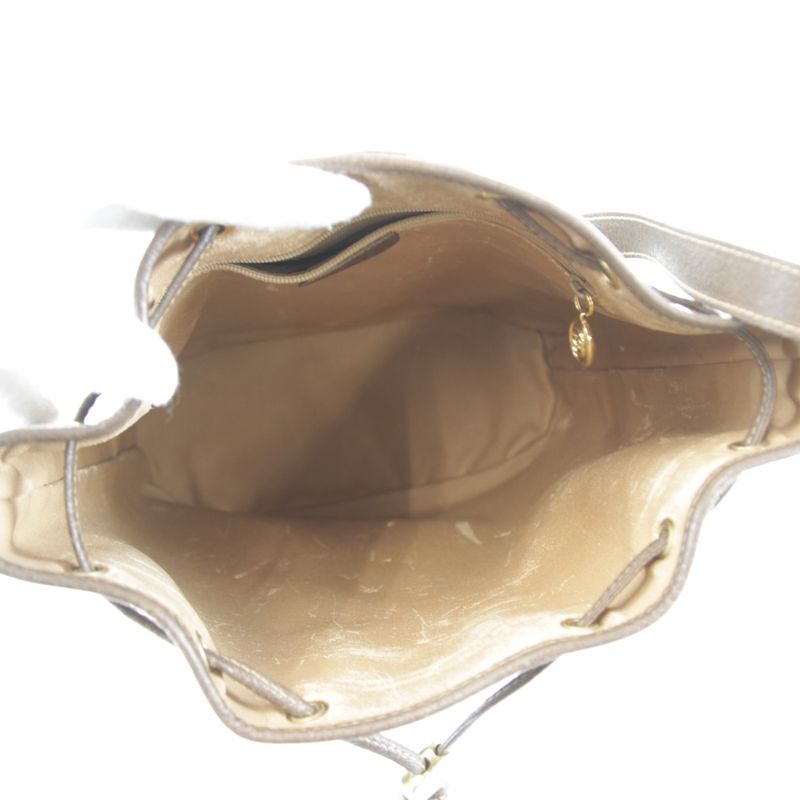 Gucci Old Gucci Drawstring 0011156179 4023 Shoulder Bag GG Supreme Canvas