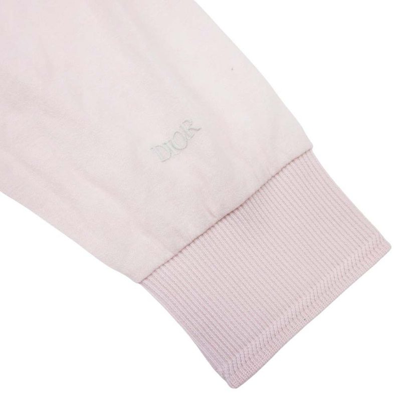 22aw Dior Long Sleeve Polo Shirt Cut and Sewn Tops Cotton Nylon Light Hand Logo