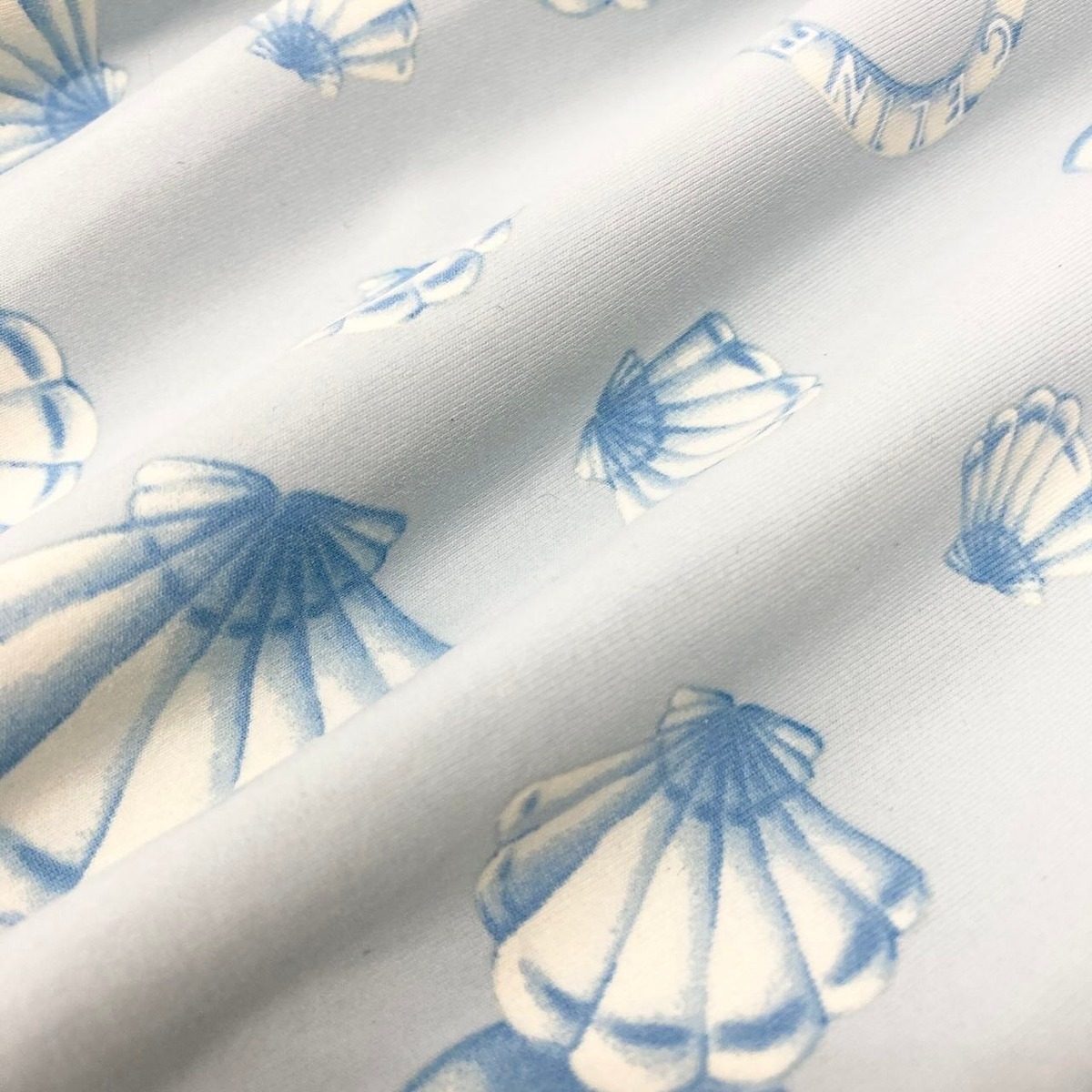 Celine Marine Pattern Short Sleeve T-Shirt Crew Neck Top All Over Elastic — view 7