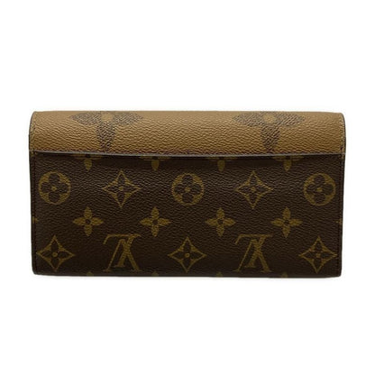 Louis Vuitton Monogram Reverse Long Wallet Portefeuille Sarah M80726 Monogram