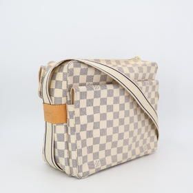 Louis Vuitton Damier Azure Naviglio N51189 Unisex Shoulder Bag