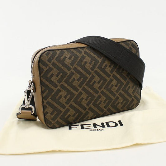 Fendi Camera Case Diagonal Fe85632 Shoulder Bag PVC Camera Case Men's