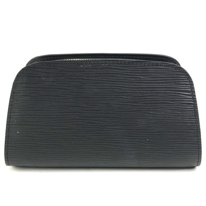Louis Vuitton Cosmetic Pouch Dauphine PM M48442 Epi Leather Noir Black