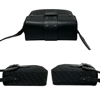 Christian Dior Street Chic Trotter Pattern Logo Hardware Leather