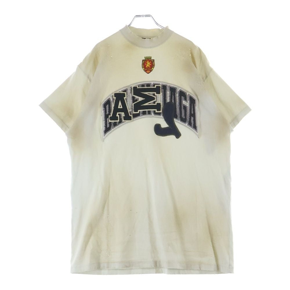 Balenciaga Skater Oversized T-Shirt Crush Patch
