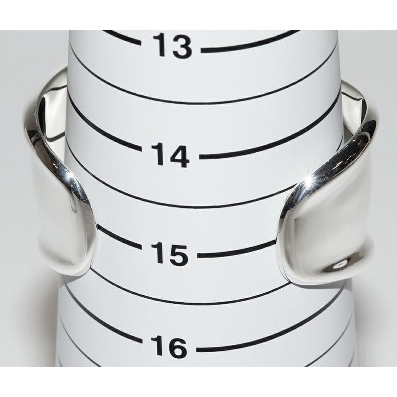 Tiffany & Co Bangle SV Elsa Peretti Small Bone Cuff Medium For Right Hand — view 2