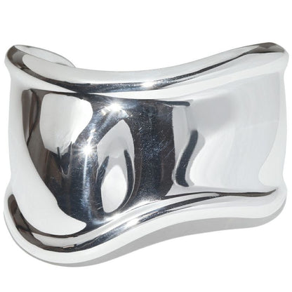 Tiffany & Co Bangle SV Elsa Peretti Small Bone Cuff Medium For Right Hand