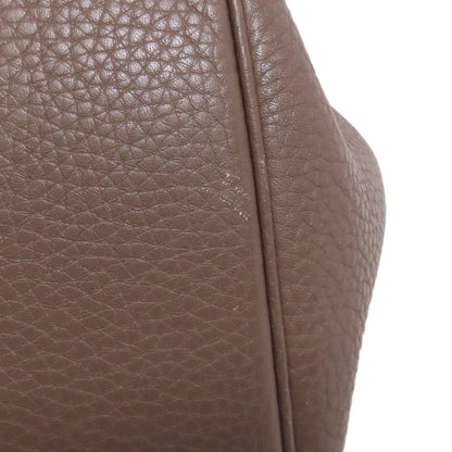 Hermes Picotin Lock PM Etape Silver Hardware Handbag Taurillon Women