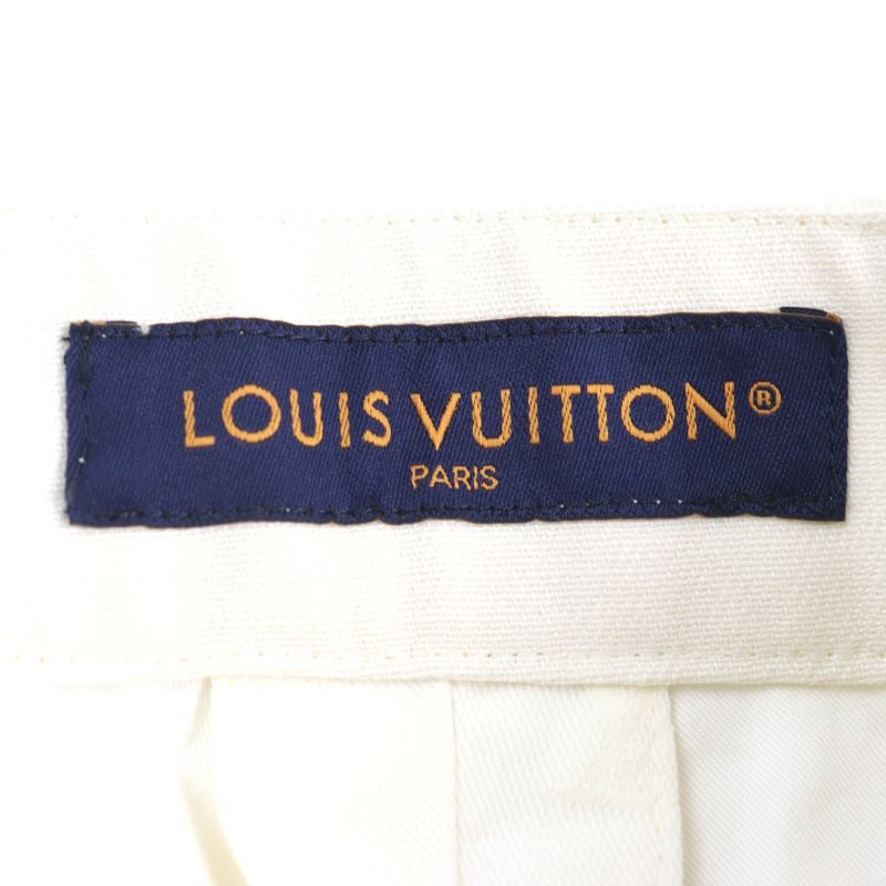 Louis Vuitton 24SS 1afrqf Hrp41w Rare Big Size LV Logo Embroidery Leather