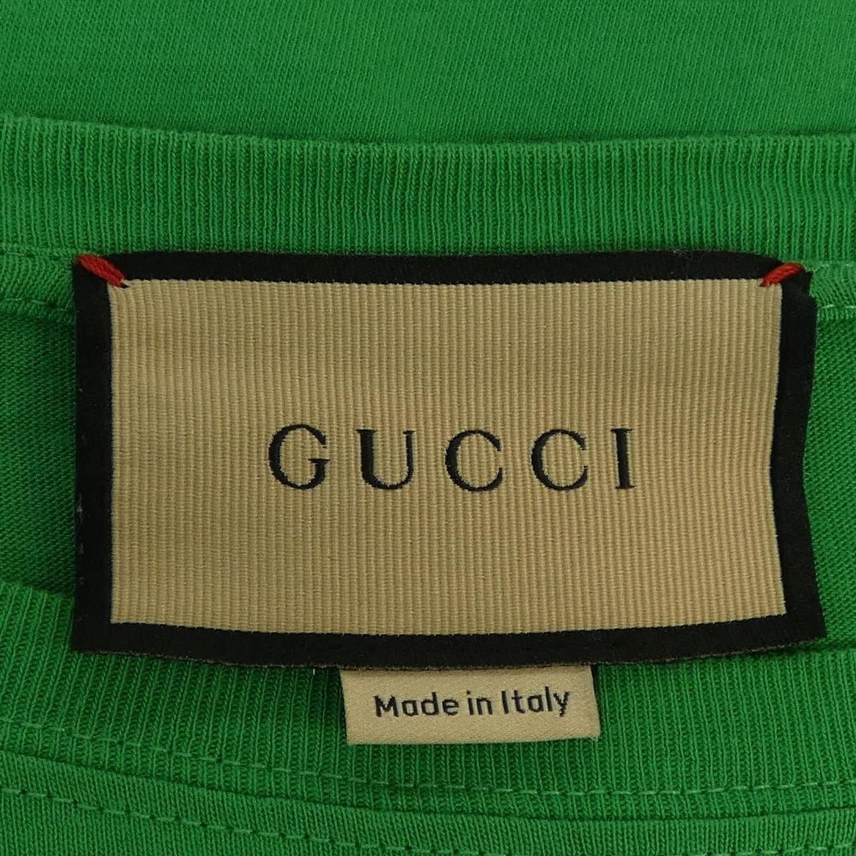 Gucci T-Shirt Green Transparency — view 4