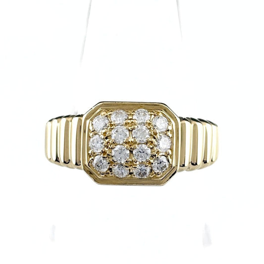 Dior Pave Diamond Ring