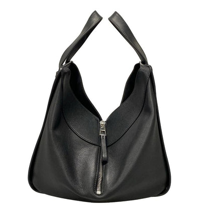 Loewe Tote Bag Hammock Bag Small Black With C Engraved Leather