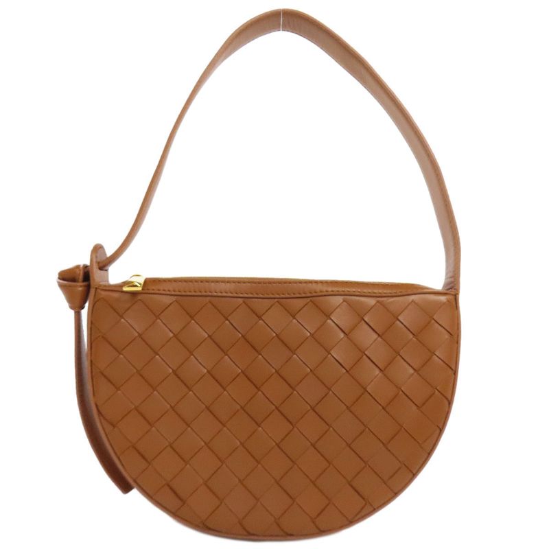 Bottega Veneta Mini Sunrise Intrecciato Shoulder Bag Calf Women