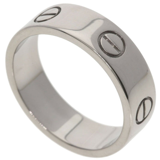 Cartier Love Ring 57 18K White Gold
