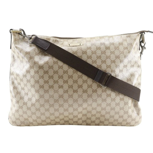 Gucci GG Crystal Beige Shoulder Bag