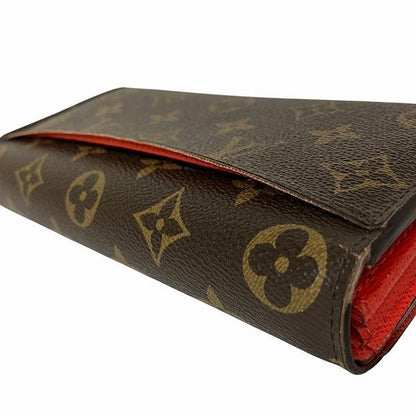 Louis Vuitton Monogram Portefeuille Sarah Animal Print M63424 Long Wallet