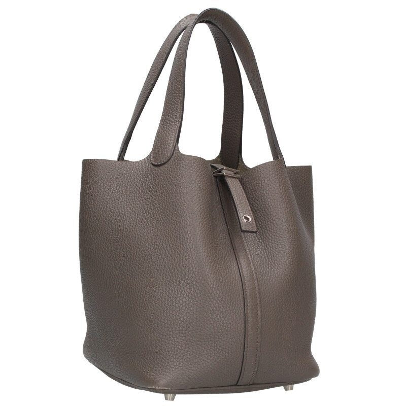 Hermes Picotin Lock MM Engraved D Taurillon Clemence Handbag Men