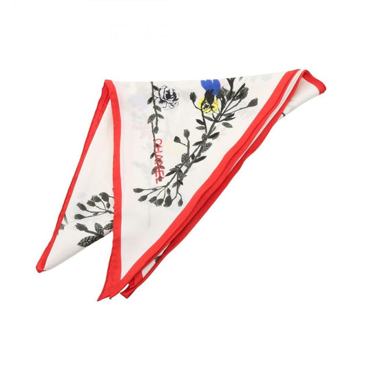 Chanel Scarf Floral Silk