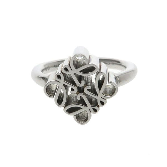 Loewe Anagram Ring Silver