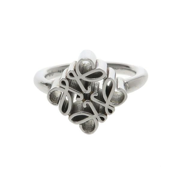 Loewe Anagram Ring Silver