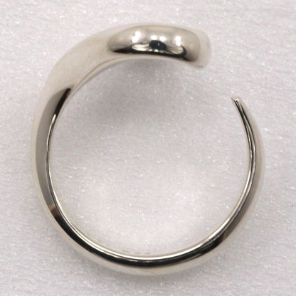 Tiffany & Co Open Heart Elsa Peretti Silver 925 Size 11 Ladies' 3.8g Ring