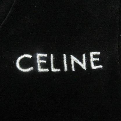 Celine 2z670748q Eddie Period Sideline Velour Track Pants Black XS Made In