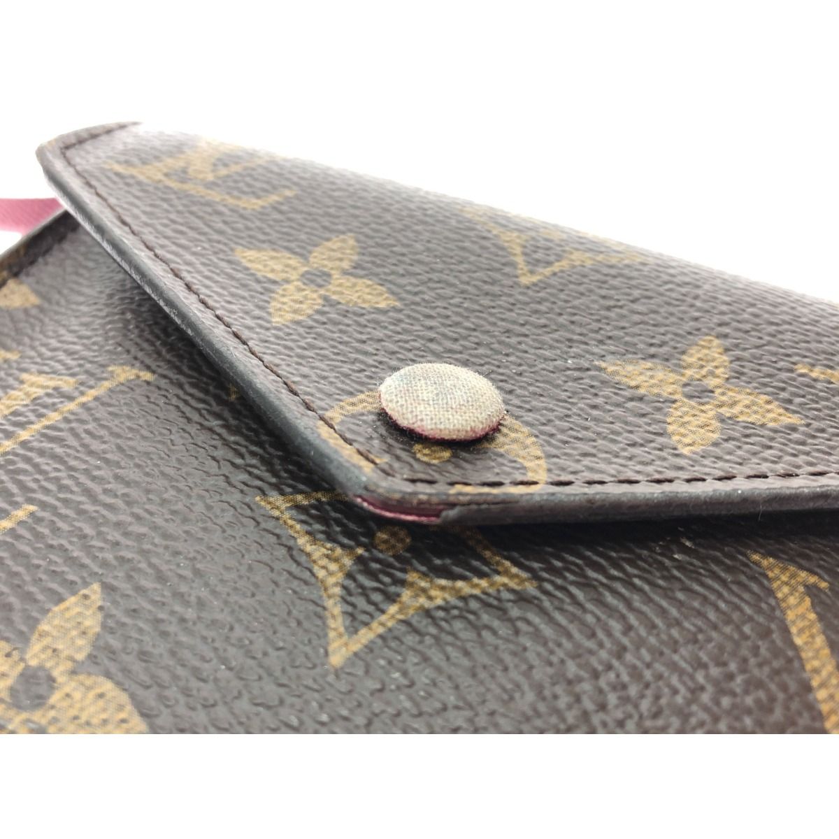 Louis Vuitton Women's Tri-Fold Wallet Monogram Portefeuille Victorine M62472