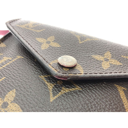 Louis Vuitton Women's Tri-Fold Wallet Monogram Portefeuille Victorine M62472
