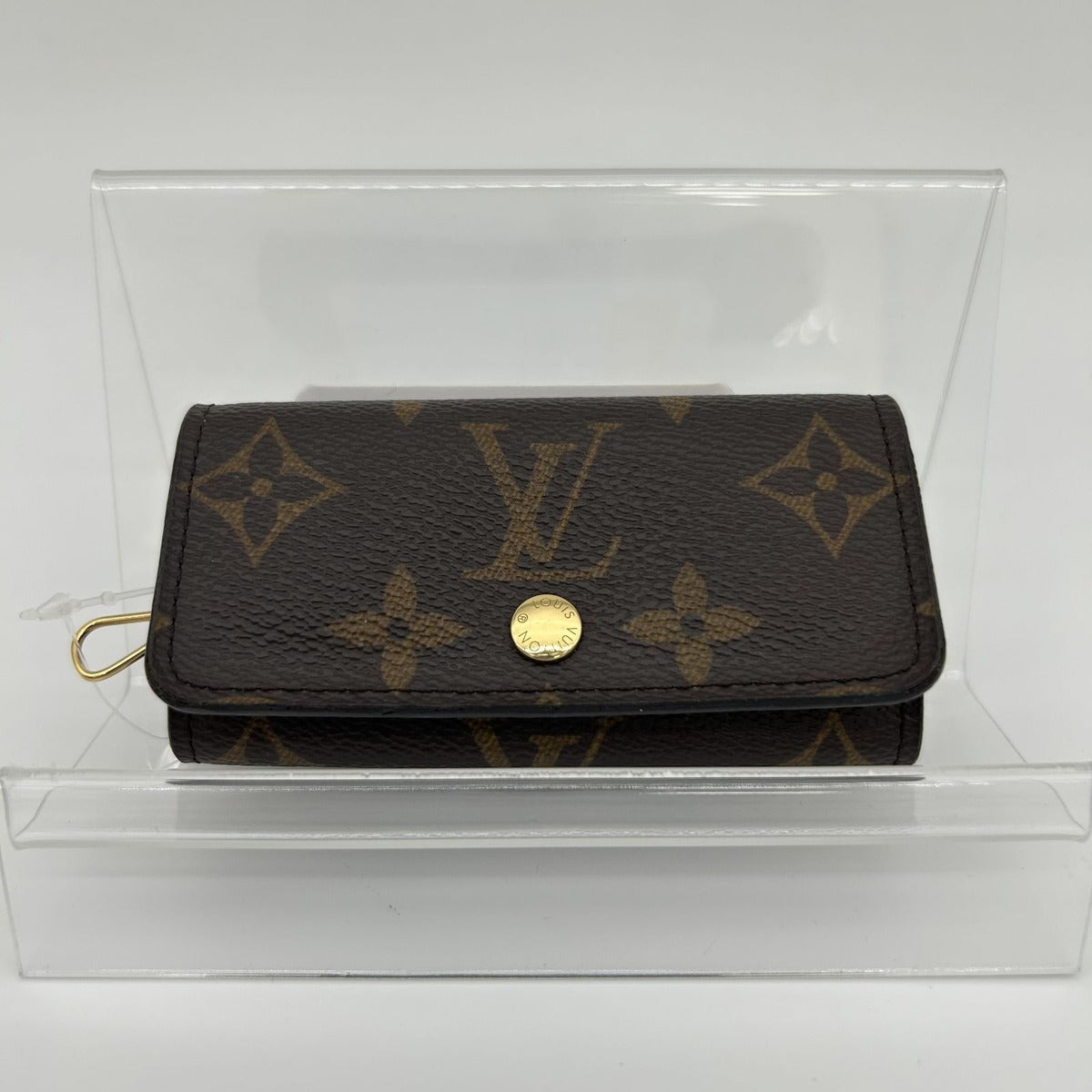 Louis Vuitton Multiples 4 Key Case Monogram Canvas Brown Key Holder