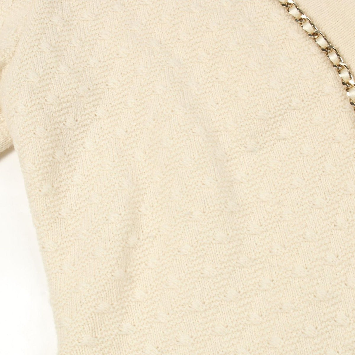 Chanel Cardigan CC Logo Button Cashmere — view 7