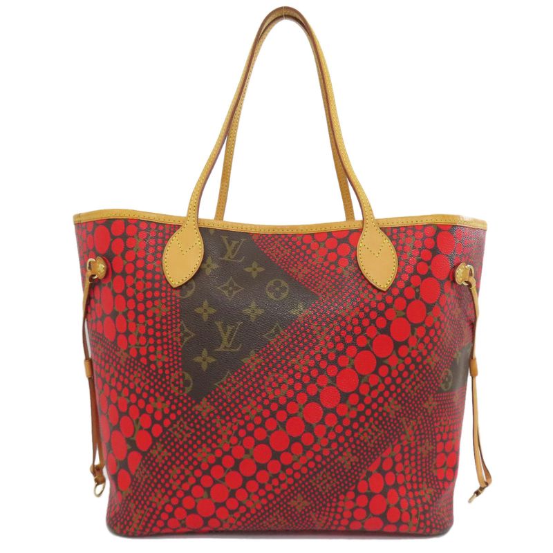 Louis Vuitton M40686 Neverfull MM Tote Bag Monogram Canvas Women