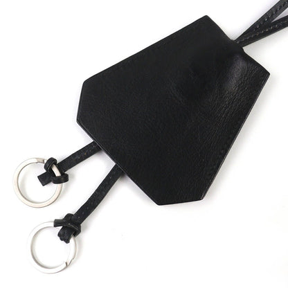 Hermes Vintage Leather Martin Margiela Era Clochette Necklace Pendant