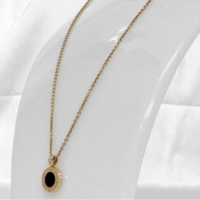 Bvlgari Necklace Pink Gold Pg 750 — view 3
