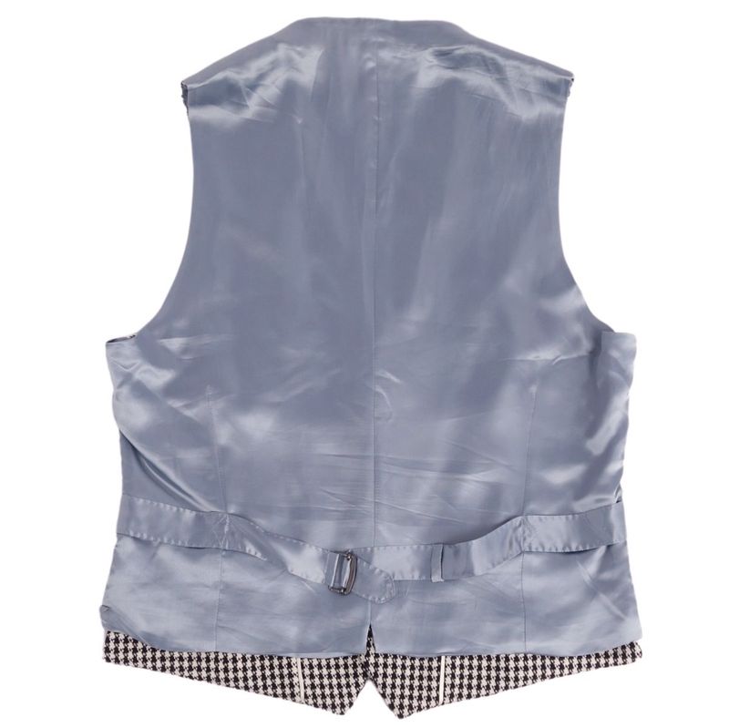 Gucci Ensemble Tailored Jacket Vest Gilet Checked Wool Outerwear Men's 48 (M