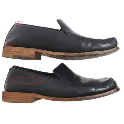 Louis Vuitton Loafers Size 6 Black Leather Shoes Apparel — view 4