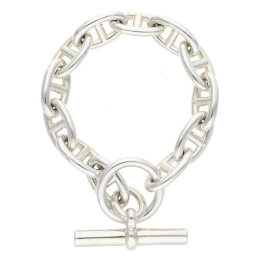 Hermes Chaine D'ancre GM Silver Bracelet