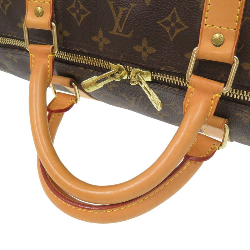 Louis Vuitton Keepall Bandoliere 60 Monogram M41412 Boston Bag LV 0665 Louis